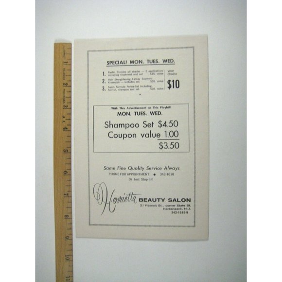 King and I Playhouse Theatre Mall Program 1967 New Jersey Kermoyan Dran Hamilton - Picture 6 of 6